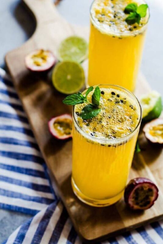 موهیتو میوه گل ساعتی