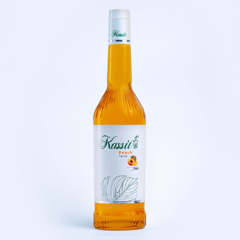 Kassit Peach Syrup 750ml