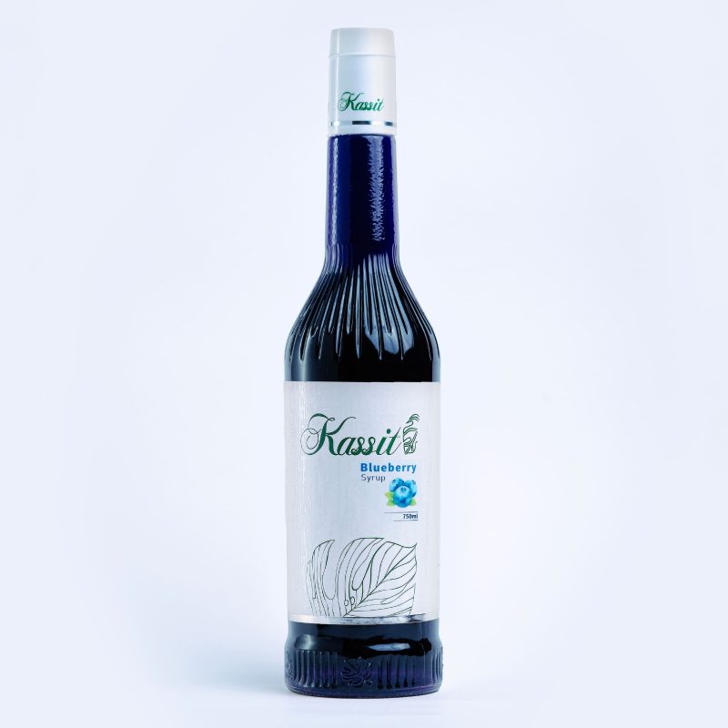 kassit blueberry syrup 750ml